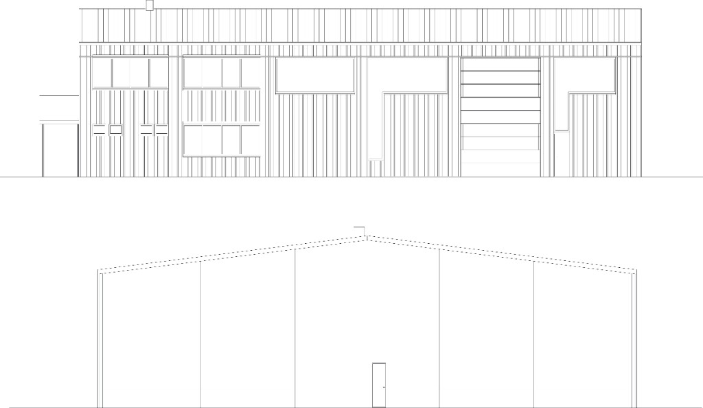 Ansichten Halle 1